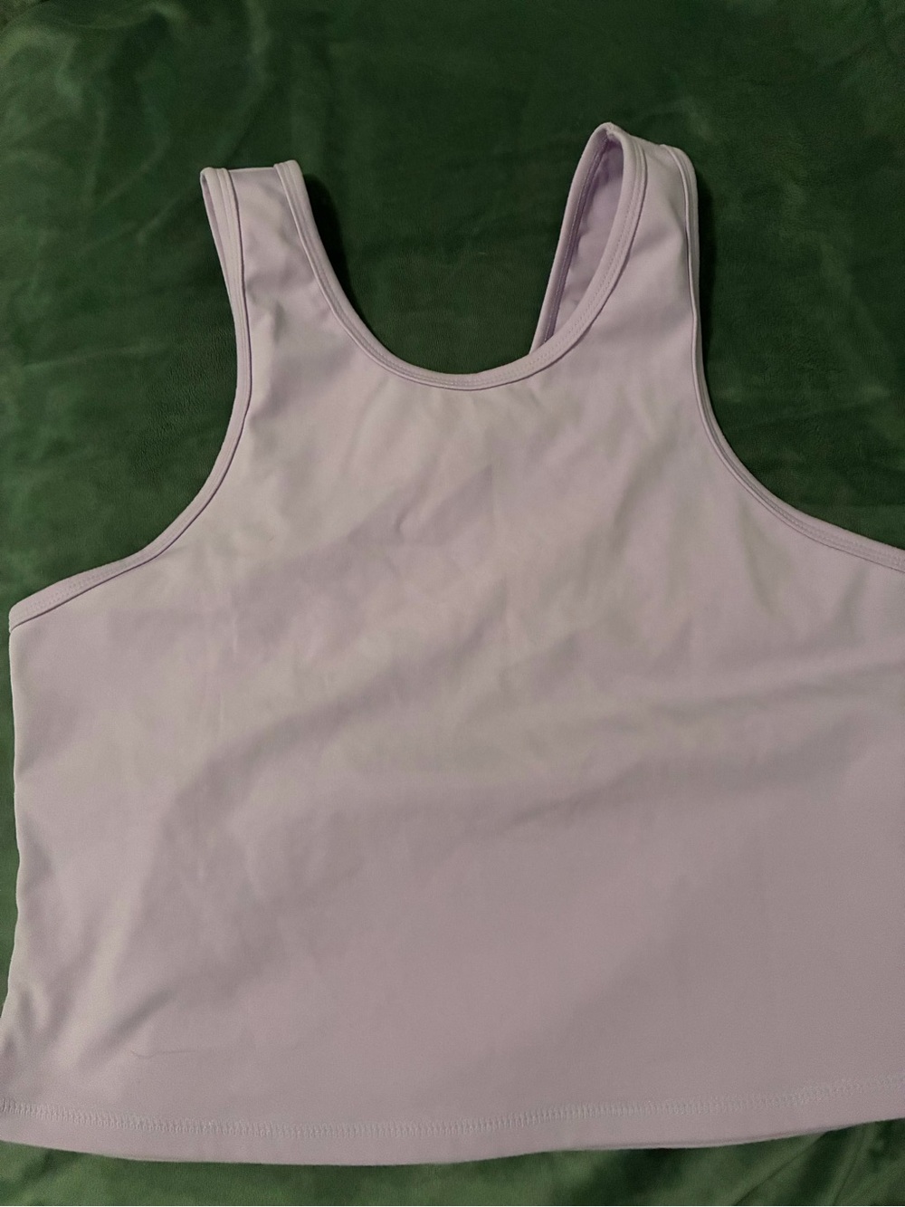 Cleo Harper Lilac Scoop Crop Tank